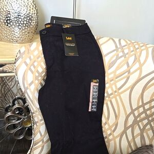 NWT Lee straight leg black pants